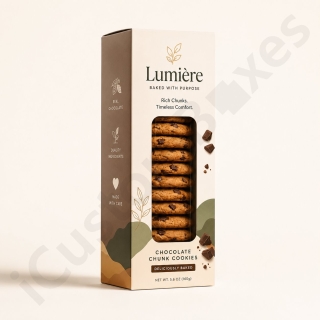 custom cookie box with window