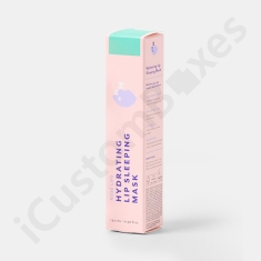 printed lip mask packaging boxes