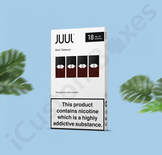 Cardboard Juul Boxes by icustomboxes.com