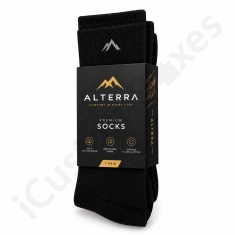 socks packaging sleeve usa