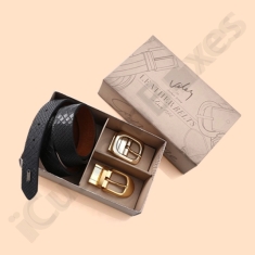 two piece custom belt box