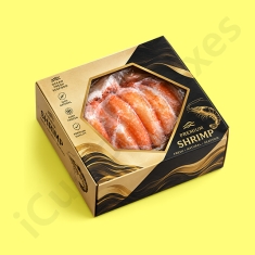 die cut shrimp boxes