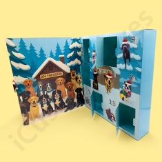 custom printed advent calendar