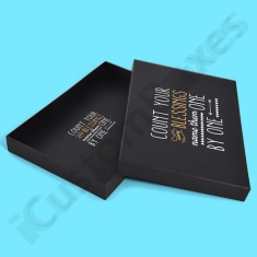 Printed two piece rigid boxes