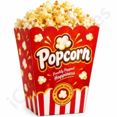 custom popcorn boxes with unique design packaging
