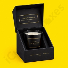 custom rigid candle boxes for luxury packaging