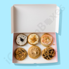 crumble cookie packaging box