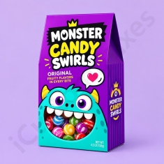 candy boxes with window