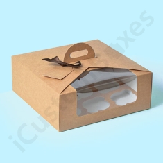 kraft cupcake boxes
