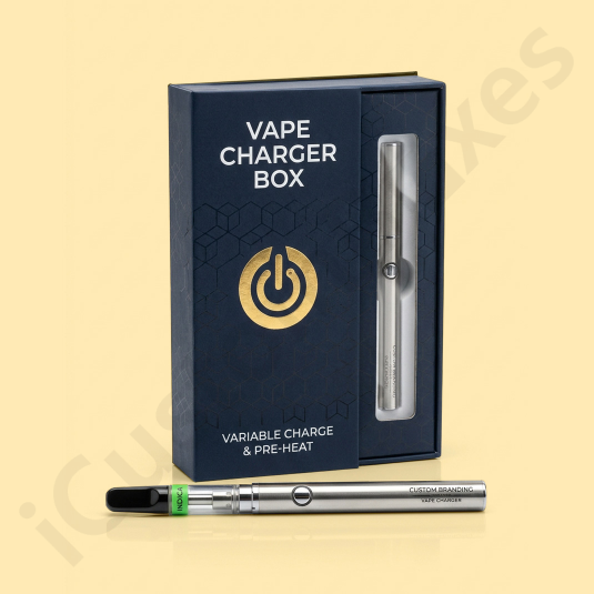 vape battery charger boxes with die cut window