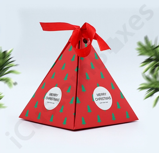 Custom Pyramid Box by iCustomBoxes.com