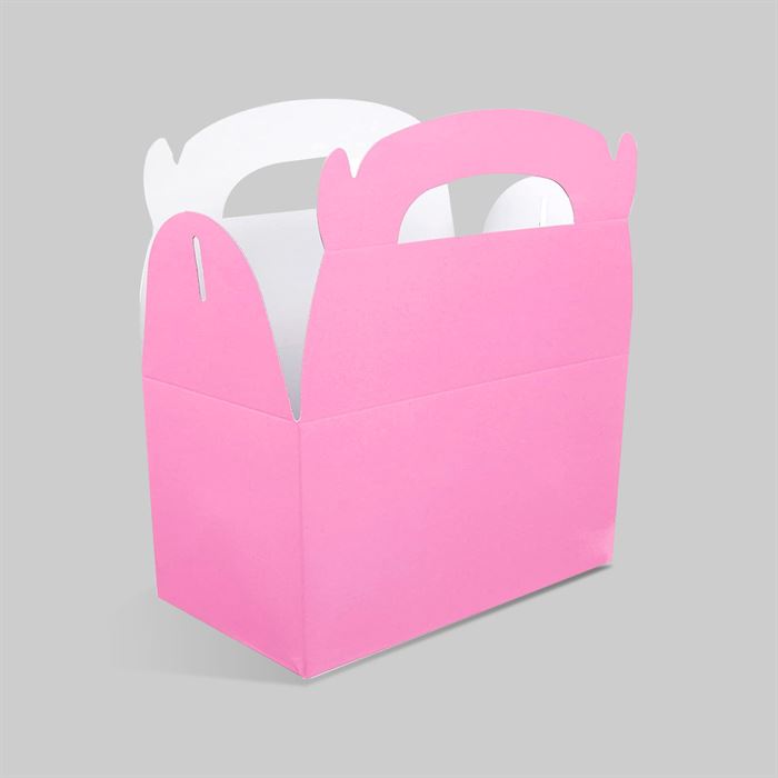 Custom Pink Gable Boxes by iCustomBoxes.com