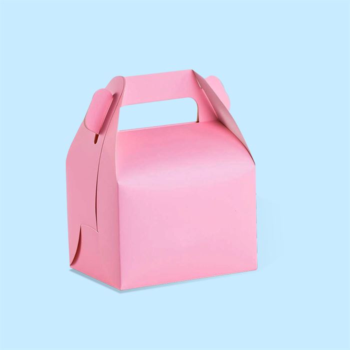 custom pink gable boxes by icb