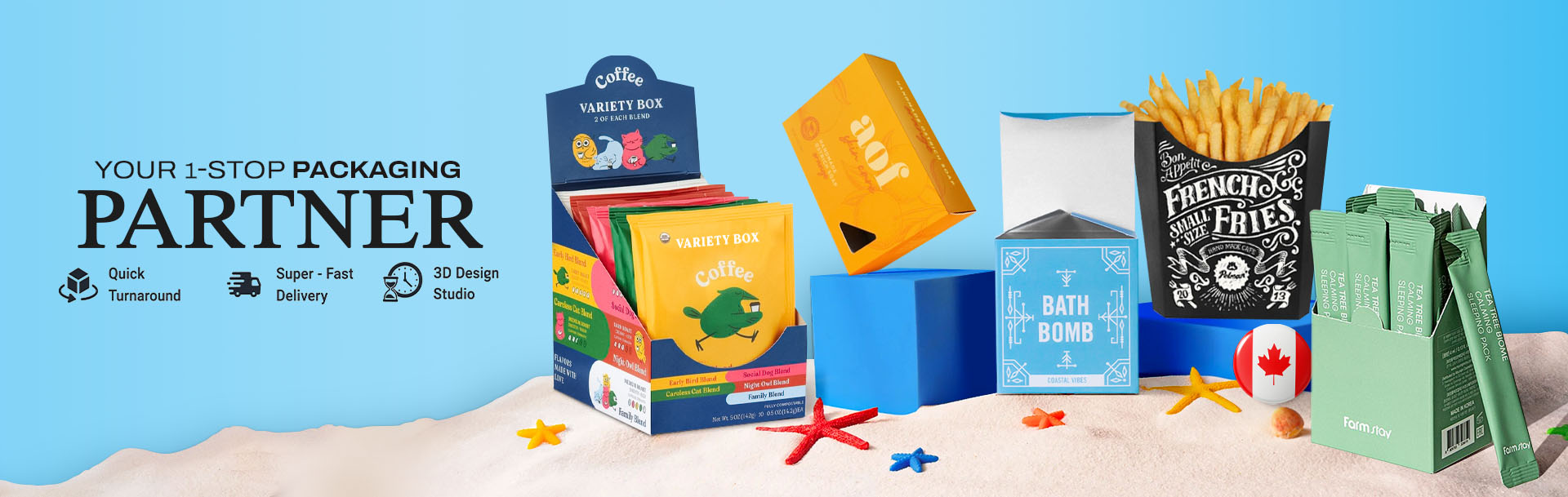Custom Boxes Canada - Wholesale Packaging Manufacturer