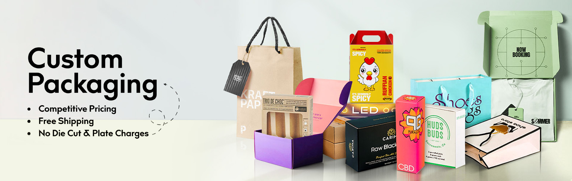 Buy Custom Boxes with Logo at Wholesale | Premium Packaging | iCustomBoxes